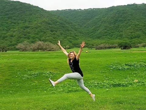 Anita Miskiewicz, a Polish engineer, has been in Salalah for over four years and is loving every minute of her stay and work.