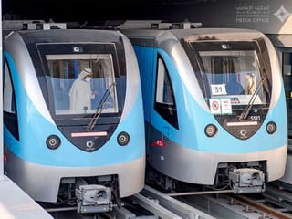 In pictures: Sheikh Mohammed launches Dubai Metro Route 2020