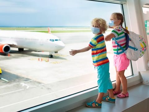 Flying with kids during Covid-19