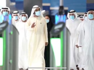 Dh11 billion Dubai Metro Red Line extension called Route 2020 launched linking the Expo site
