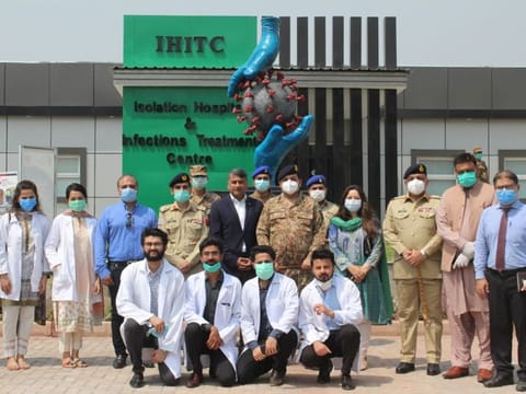 Islamabad Infectious Disease Hospital is an advanced medical facility built in 40 days for COVID treatment and research. 