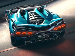 The Sián Roadster is the most powerful Lamborghini ever