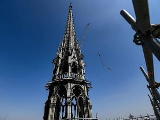 Photos: Notre Dame Cathedral to be rebuilt as before - no modern twists