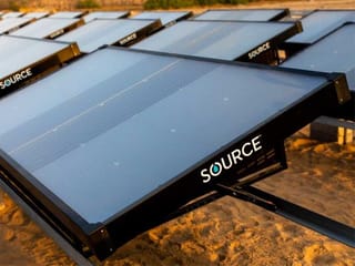 A US firm is turning Arabian desert air into bottled water