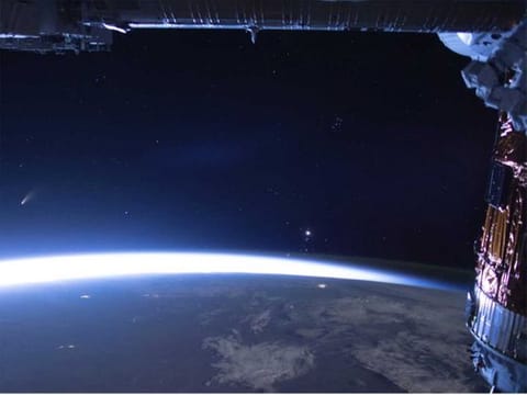 Look: Comet Neowise streaking past Earth, providing spectacular show