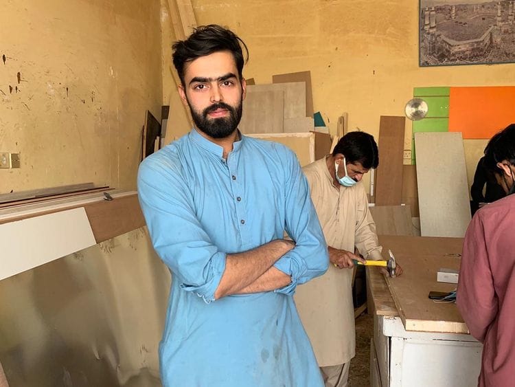 Pakistani carpenter