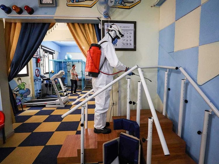 White Helmets Syrian Civil Defence Idib disinfect