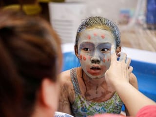 Get dirty at home: COVID-19 moves South Korea's mud festival online