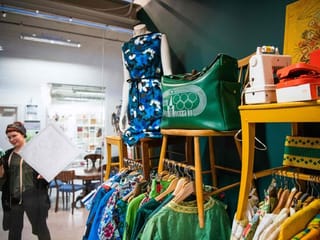 Photos: In Sweden, a 'second-hand' mall draws big crowds