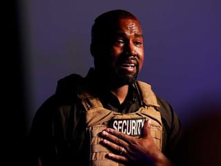 A tearful Kanye West launches US 2020 presidential campaign with rambling rally