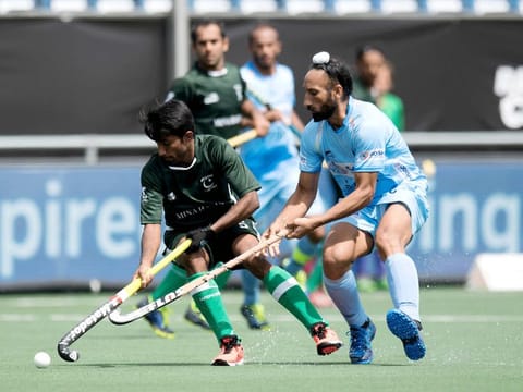 Sardar Singh (blue), former India hockey captain with more than 300 international caps, is ready to put his money on the current Indian team to end the wait for an Olympic medal. Once hailed as the superpowers of the game, India's performance has shown an upward graph in recent years and they are ranked No.4 in the world now. 