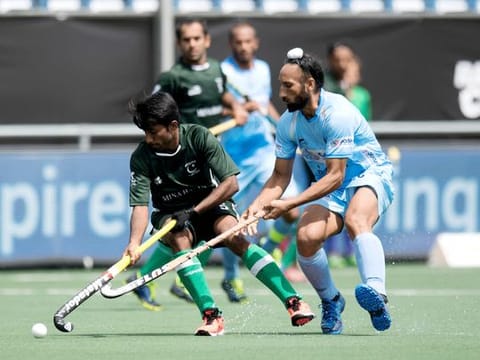 Sardar Singh (blue), former India hockey captain with more than 300 international caps, is ready to put his money on the current Indian team to end the wait for an Olympic medal. Once hailed as the superpowers of the game, India's performance has shown an upward graph in recent years and they are ranked No.4 in the world now. 