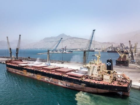 Saqr Port in Ras Al Khaimah, UAE