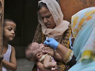 Photos: Pakistan resumes polio campaign after coronavirus pause