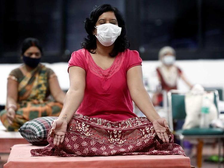 Yoga coronavirus Delhi