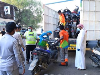 2,075 bicycles, motorbikes seized in Sharjah in 1 week