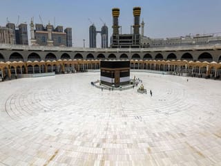 In pictures: First batch of Haj pilgrims start arriving in Saudi Arabia
