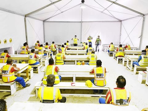A total of 5,540 workers participated in the scheme on a voluntary basis. 