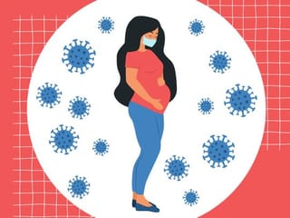 What happens if a pregnant woman catches COVID-19 in the UAE?