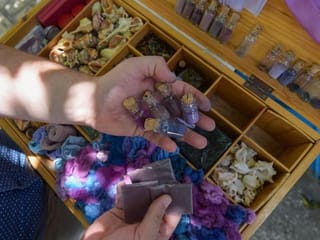 Photos: Passion for purple revives ancient dye in Tunisia