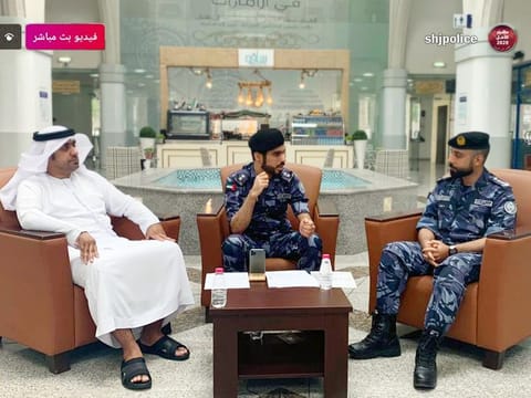 Officials at the Instagram session.
