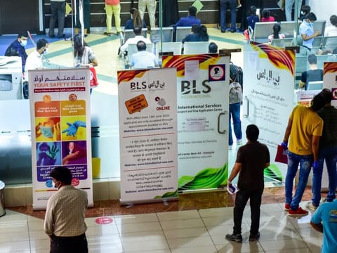 BLS International office in Deira 
