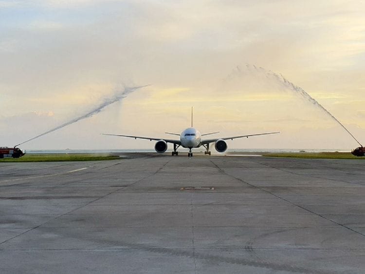 On August 1, Emirates received a warm welcome as it became the first international airline to return to Seychelles, coinciding with the country’s re-opening to tourists.