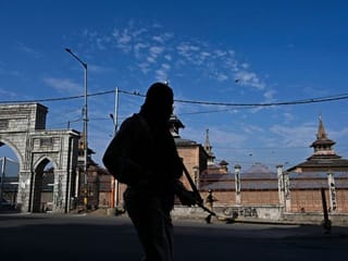 Photos: Kashmir under curfew ahead of 'black day' anniversary