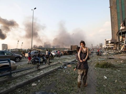 As many as 300,000 people have been left homeless by the powerful blast that rocked Beirut 