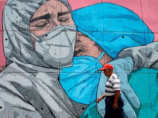 Mural art: Coronavirus pandemic inspires global graffiti artists
