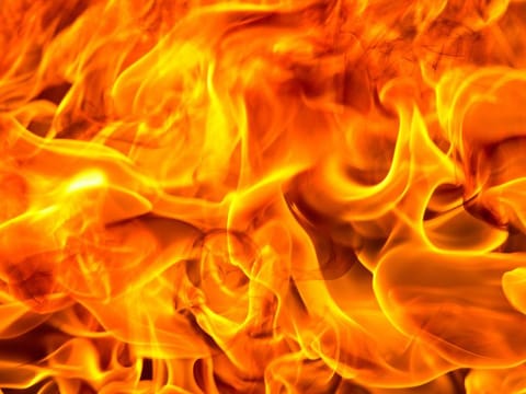 The fire started on the second floor of the parts warehouse and spread to other floors and adjacent workshops.