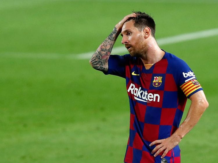 Lionel Messi may be one game away from Barcelona departure