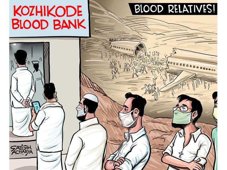 2. Satish Acharya Cartoon August 12