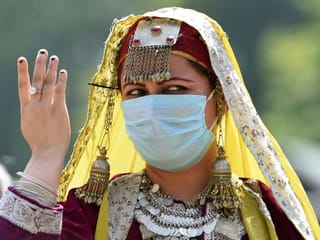 In masks, India marks 74th Independence Day