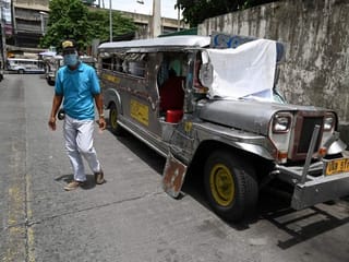 Hungry and homeless: Philippine 'jeepney' drivers hit by the virus
