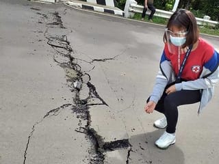 Photos: Magnitude 6.6 earthquake jolts central Philippines