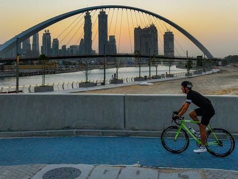 The road diversions announced by RTA are in view of the Nad Al Sheba Sports Tournament cycling race. Picture for illustrative purposes only. 