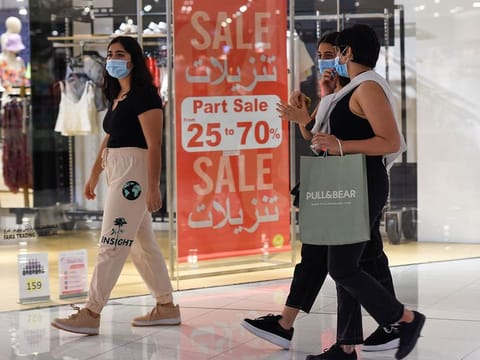 Shoppers at Dubai Mall. Emaar Malls, the shopping malls and retail business that’s majority-owned by Emaar Properties, reported a revenue of Dh3.51 billion in 2020.