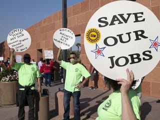 Photos: Unemployment rate rises due to coronavirus