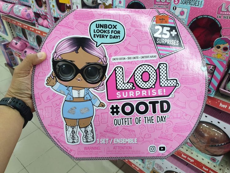 Toys R Us says it will be removing certain LOL dolls from its shelves