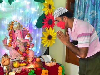 Photos: Ganesh Chaturthi celebrations begin in India amid COVID-19 restrictions