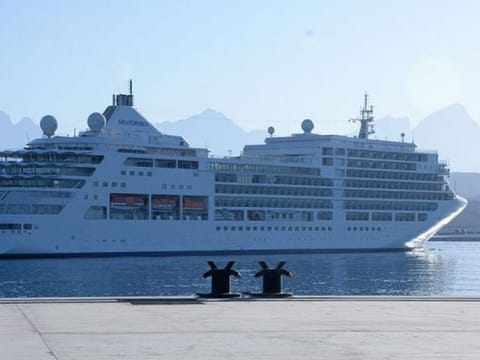 Cruise ship.