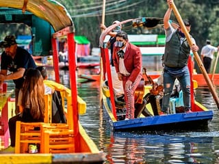 Mexico's famous floating gardens reopen after COVID-19 shutdown