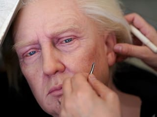 Trump wax statue maker feels effect of COVID-19 in China