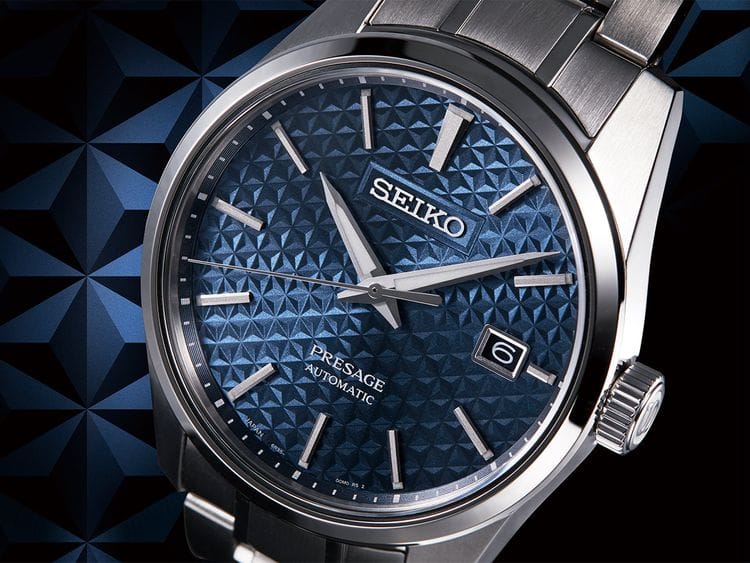 Seiko-Presage-Sharp-Edge-Series_SPB167_-SARX077_Asanoha-Motif-dial