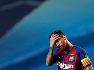 Where will Lionel Messi play next after departing Barcelona?