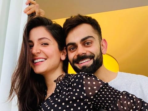 Bollywood actress Anushka Sharma and her cricketer husband Virat Kohli