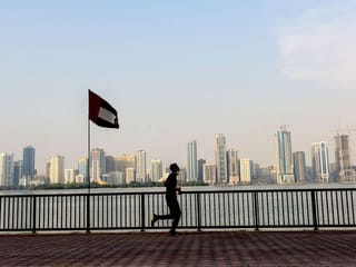 Sharjah skyline. 