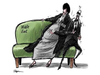 Cartoons: Iran’s meddling in Middle East to US race debate