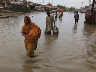 Photos: Dozens dead as record rains lash Pakistan